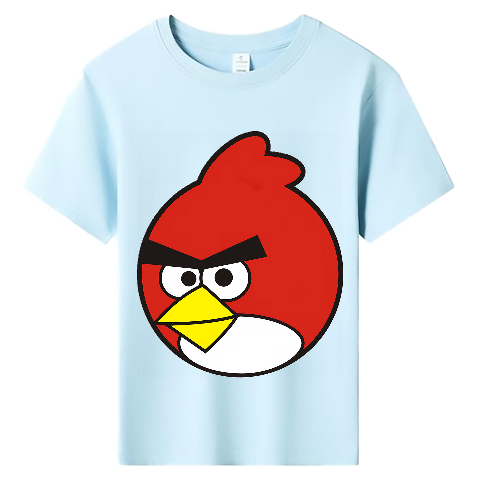 （画像用） Angry Birds アングリーバード 綿100％キッズTシャツ（フロントプリント）